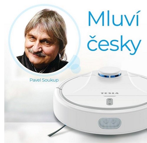 TESLA RoboStar iQ500 mluví česky